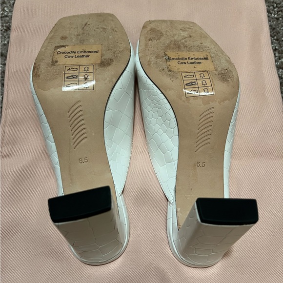 PAIGE – Lena Croc Embossed Sandal - Picture 3 of 6